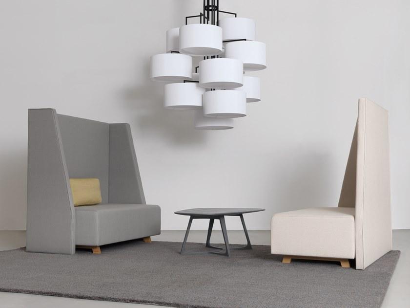 ZEITRAUM Низкий овальный деревянный журнальный столик Twist sun-id-1408921 - Вид №3