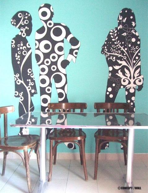 CONCEPTUWALL Уникальная полоса Silhouettes sun-id-1455706 - Вид №9