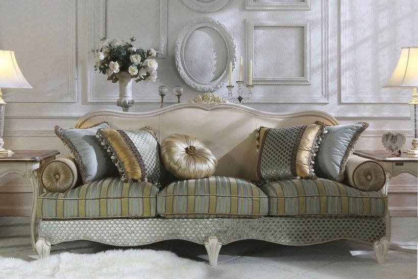 Arrediorg.it® Мягкий 2-местный кожаный диван Florence R201-2 sofa - Вид №4