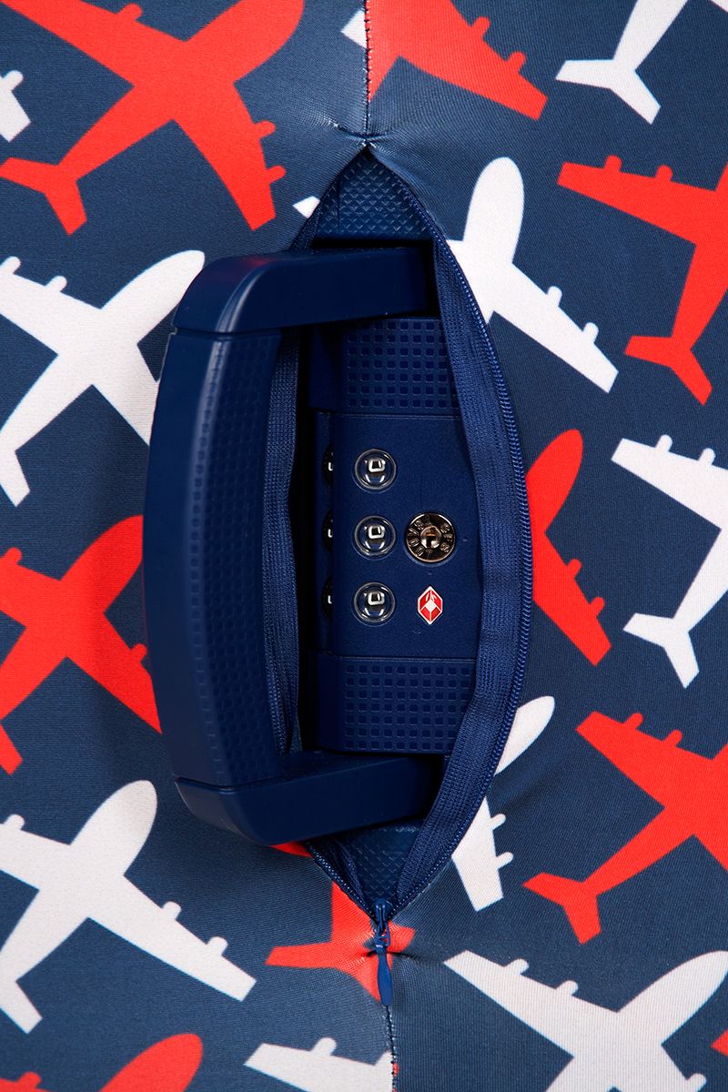 SP240 Avion-M/L Чехол для чемодана средний Avion M/L Routemark SP240  - Вид №3