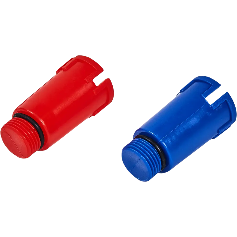 Заглушка монтажная Valfex 1/2", цвет синий/красный STLM-2024780