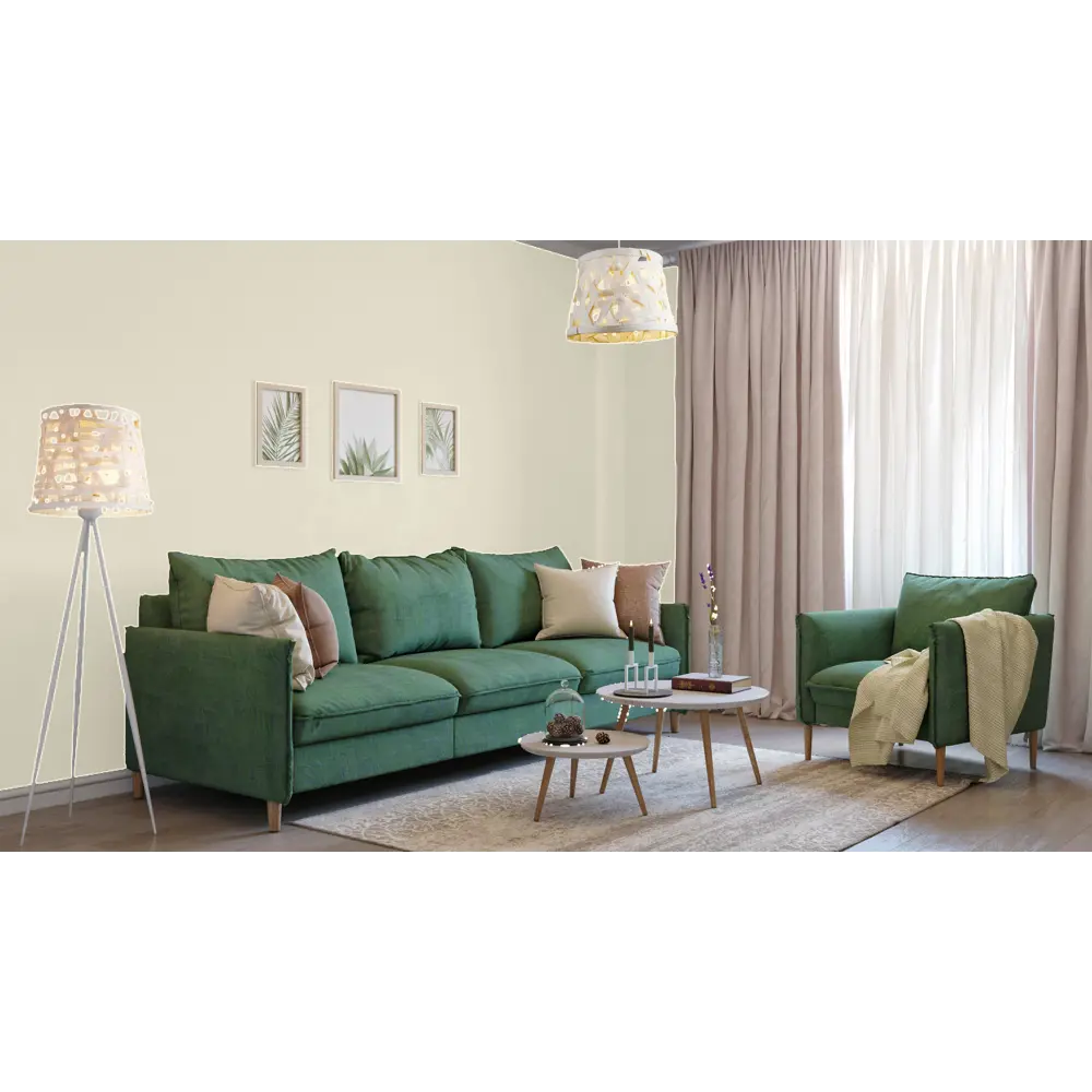 Краска водно-дисперсионная Trend Farbe цвет кремовый бисквит 2.5 л Dufa STLM-2063516 - Вид №3