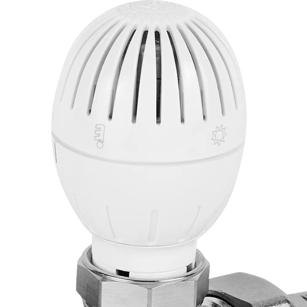 Термостатический комплект для радиатора прямой Giacomini R470F-KV 3/4" с термостатической головкой M30x1.5 STLM-2018941 - Вид №5