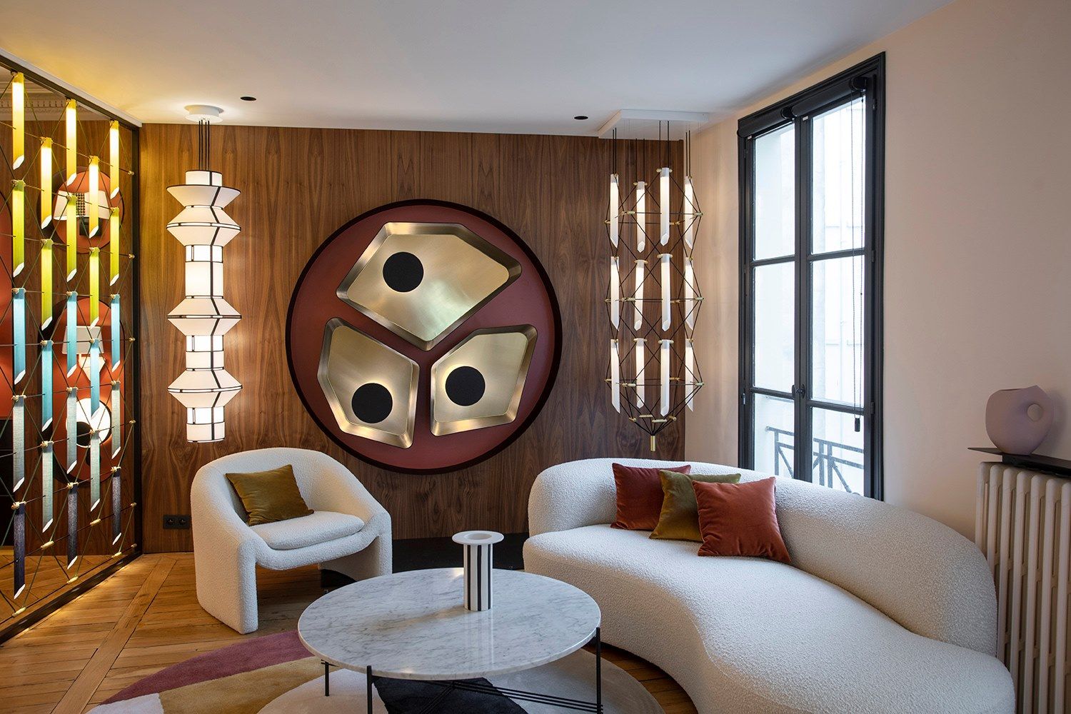 Стальной светодиодный подвесной светильник designheure Мозаика ARCH-00092232 - Вид №5