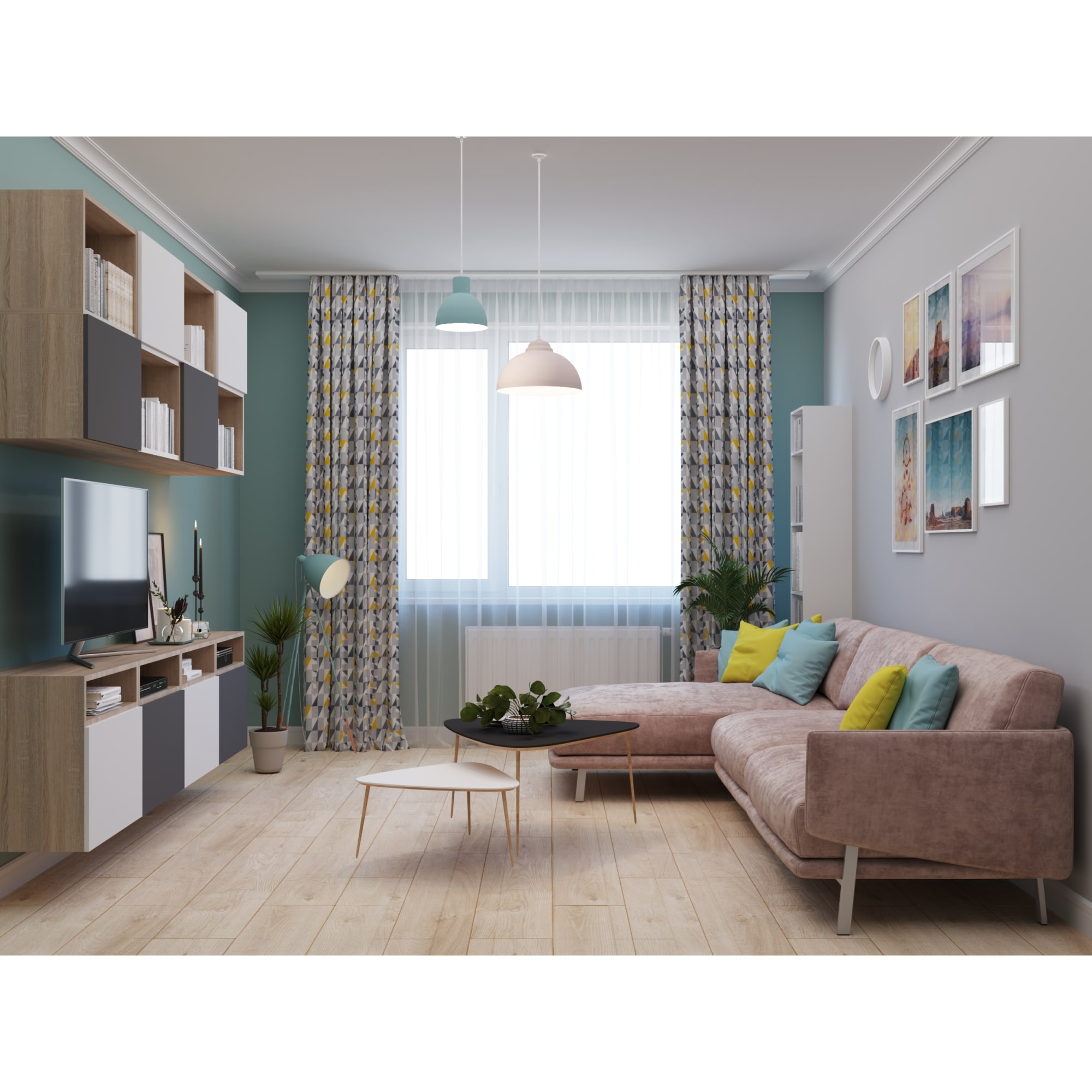 81965183 Каркас шкафа МФ 60,1x51,2x41,7 см, цвет дуб сонома Santreyd  - Вид №9