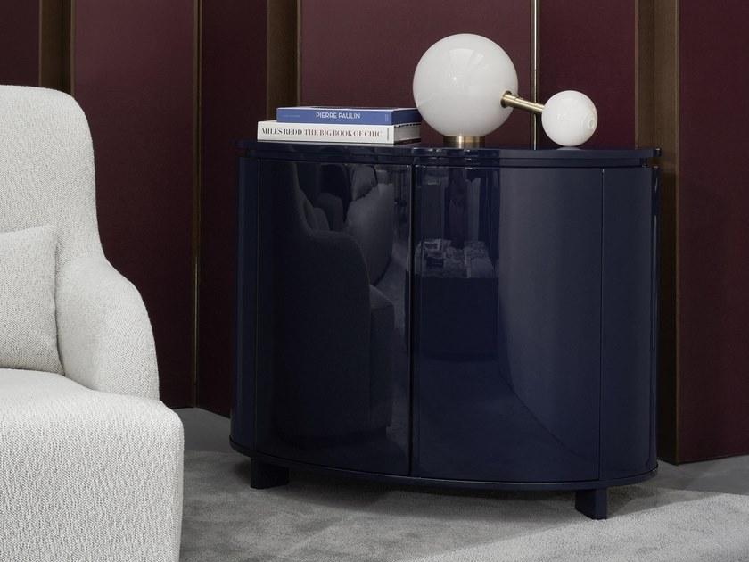 Meridiani Буфет из лакированной древесины с распашными дверцами Edition shine sun-id-1452633 - Вид №1