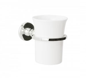 Gentry Home Керамический держатель стакана Queen Никель GH102067