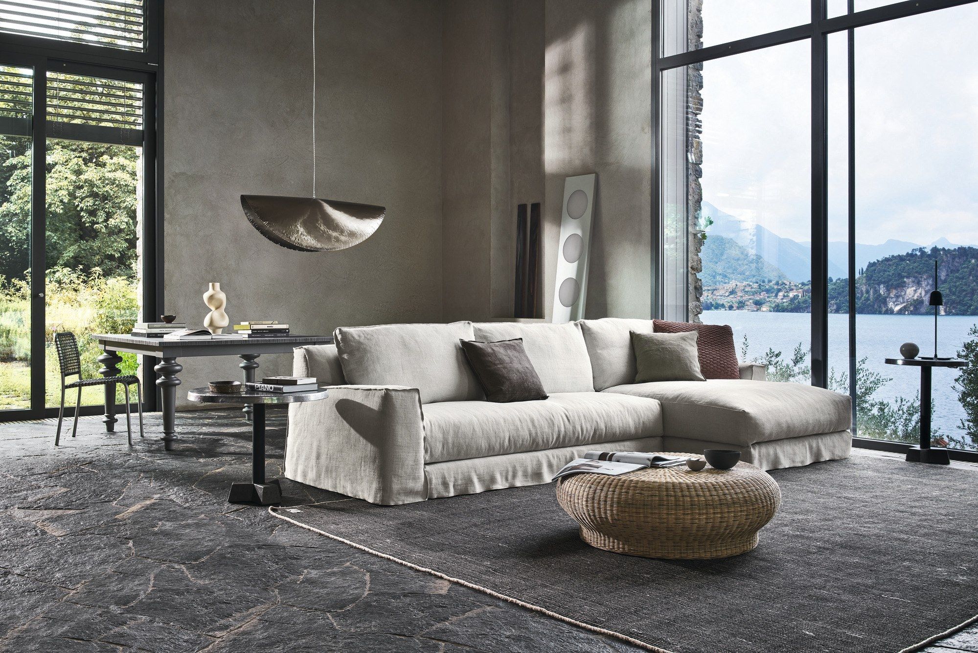 Круглый чугунный журнальный столик Gervasoni латунь ARCH-00082307 - Вид №17