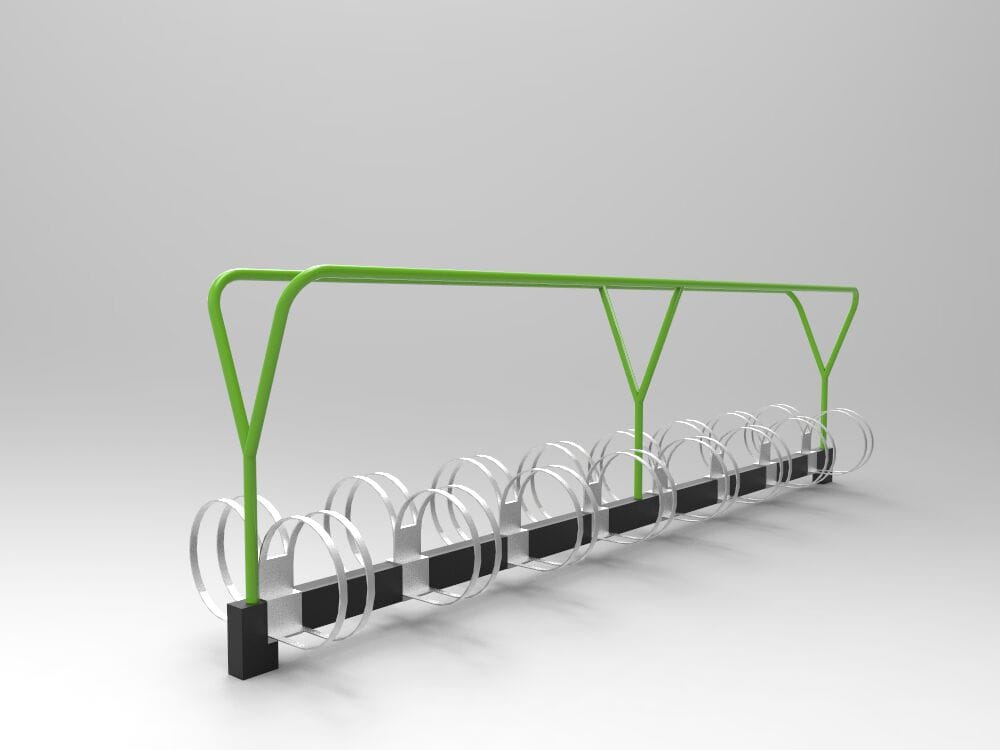 Стальная стойка для велосипедов CITYSì METROPOLITAN ARCH-00093118 - Вид №3