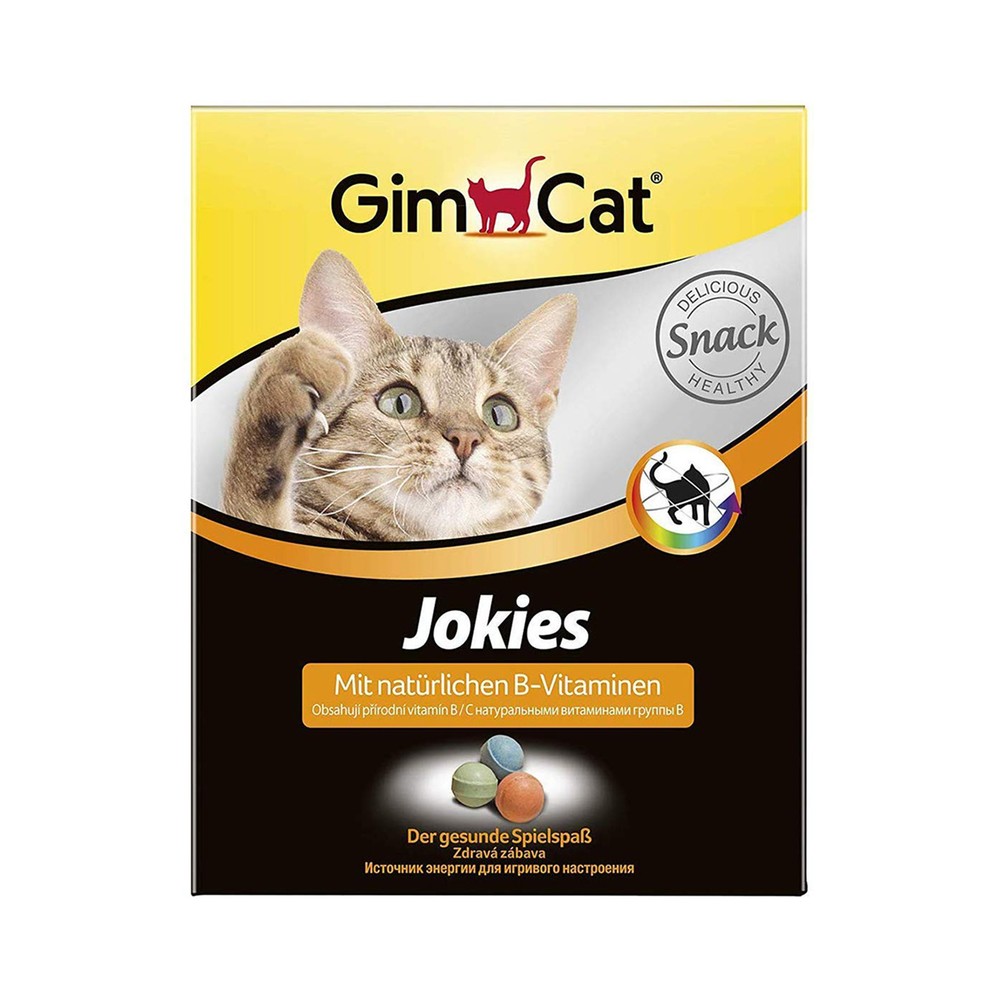 Т00002014 Витамины для кошек GIMPET Jokies шарики 400 шт GIMCAT 