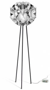Slamp Напольный светильник из стали Steelflex® отраженного света Flora