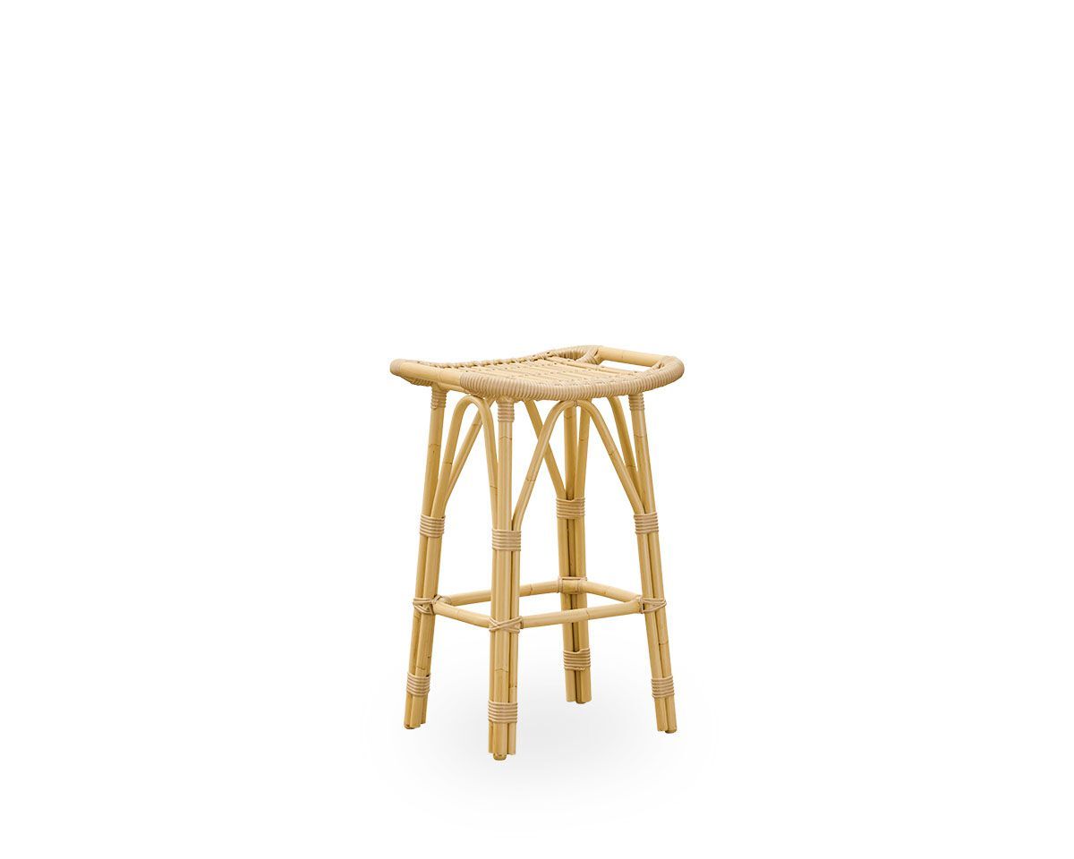 Высокий стул из Алу-ротанга и ArtFibre с подставкой для ног Sika Design Exterior ARCH-00117705 - Вид №6