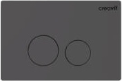 GP9002.04 Кнопка для инсталляции TERRA АНТРАЦИТ Creavit Terra