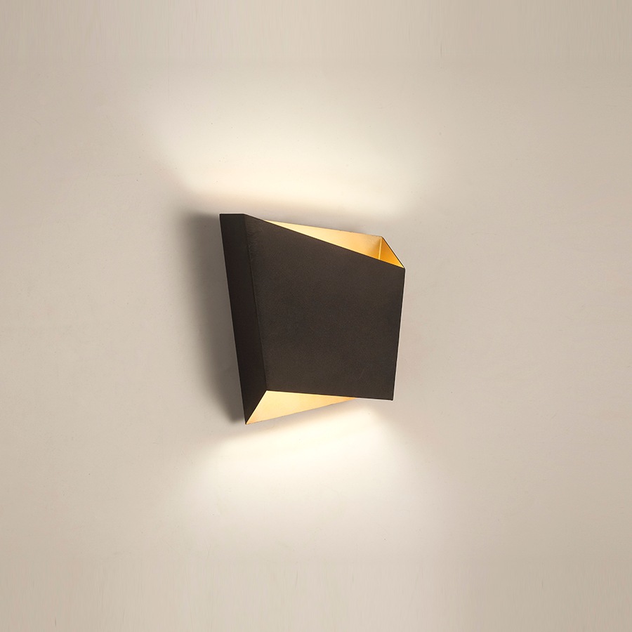 064611 Настенный светильник золото/черный Mantra Asimetric  - Вид №4