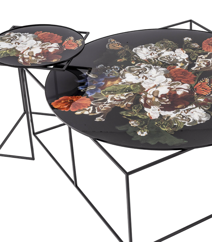 Стол журнальный  MINOTTI MTD90 The black attitude - Вид №1