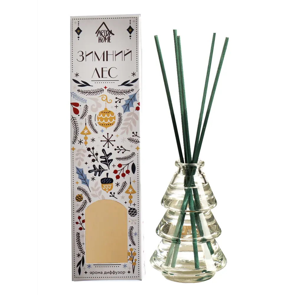 Ароматический диффузор Зимний лес 90 мл ARIDA HOME STLM-2015726