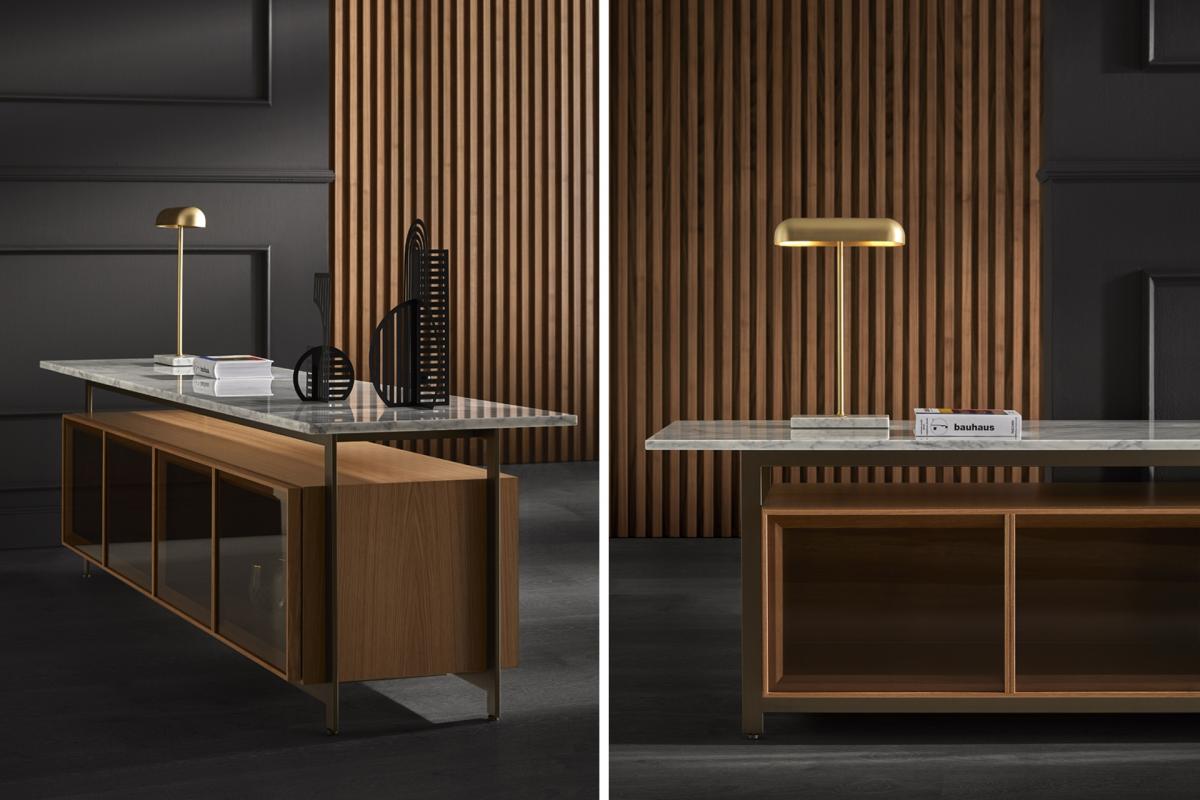 095686 Комод стеклянные двери Punt Mobles Chicago Santreyd - Вид №9