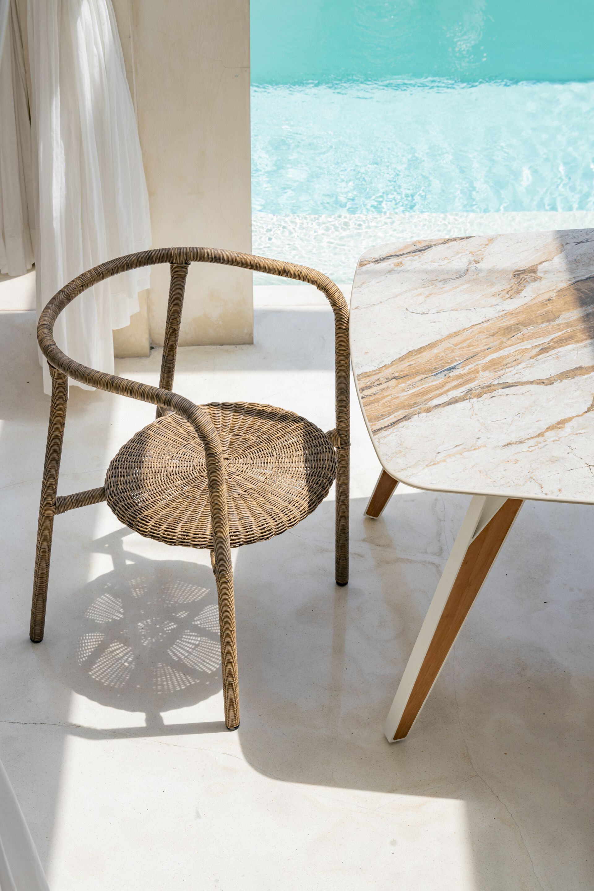 Веревочный садовый стул с подлокотниками cbdesign Zazie ARCH-00140353 - Вид №5