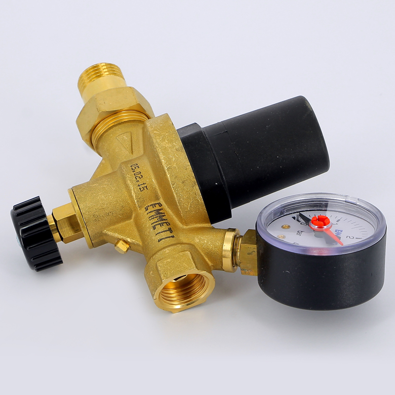 Клапан подпиточный НВ с манометром EMMETI 1/2" 00200614 - Вид №3