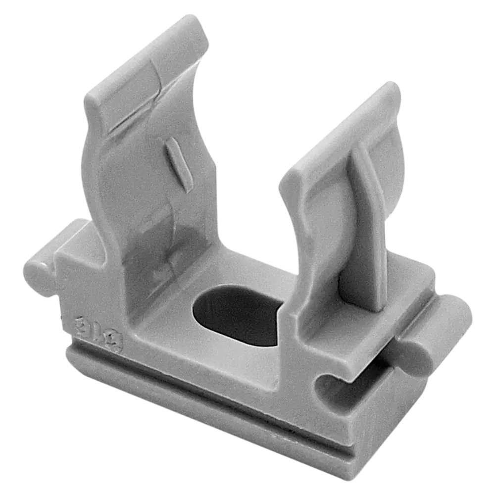 Держатель-клипса MONLID D16 мм цвет серый 10 шт STLM-2116878