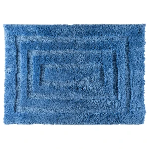 Коврик для ванной комнаты Grampus 45х65 см цвет синий