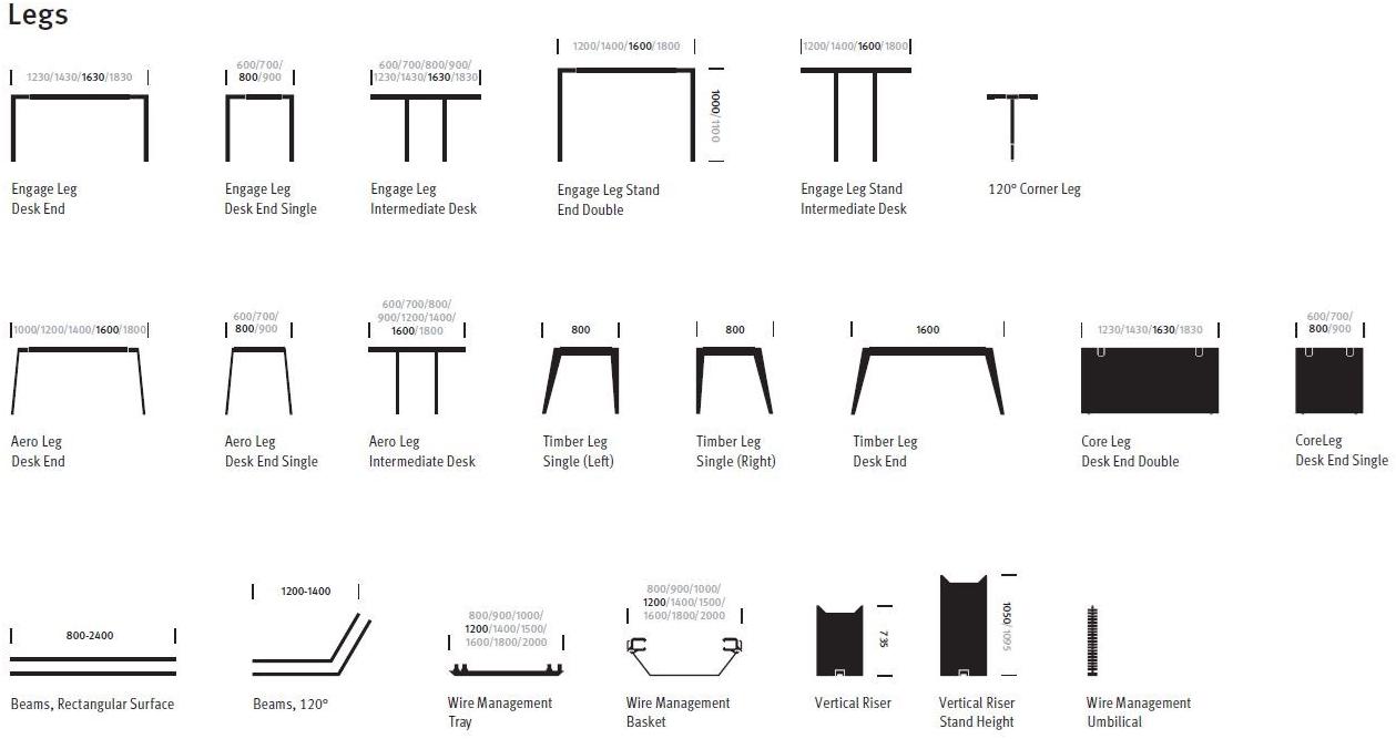 Herman Miller Рабочая станция Layout studio sun-id-1361723 - Вид №36