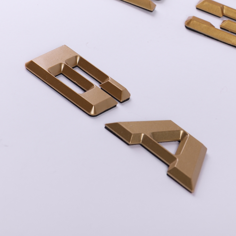 Дверная буква  «А», 37х6х60 мм, матовое золото LJPS0085 Public Steel Россия  - Вид №3