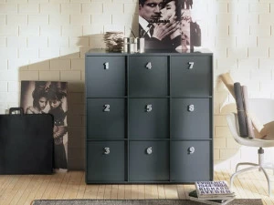 EmmeBi Модульный контейнер с ящиками и дверцами