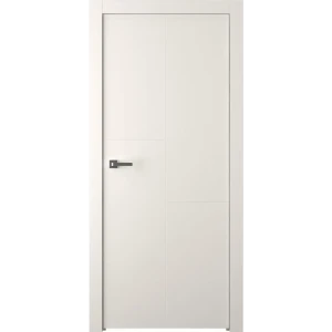 Дверь межкомнатная Лацио 1 глухая эмаль цвет жемчужный 90x200 см