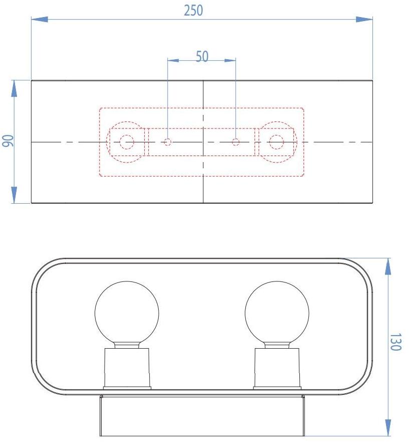 Astro Lighting Настенный светильник из опалового стекла  1072001  - Вид №2