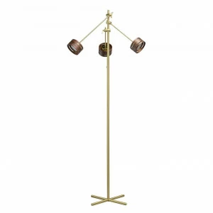 Торшер De Markt Чил-аут 725040803 DE MARKT  219542 Бронза;золото