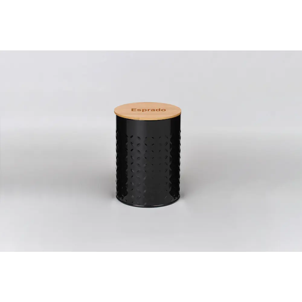 Банка для сыпучих продуктов Esprado Tinta 1350 мл нержавеющая сталь черный STLM-2058447 - Вид №3