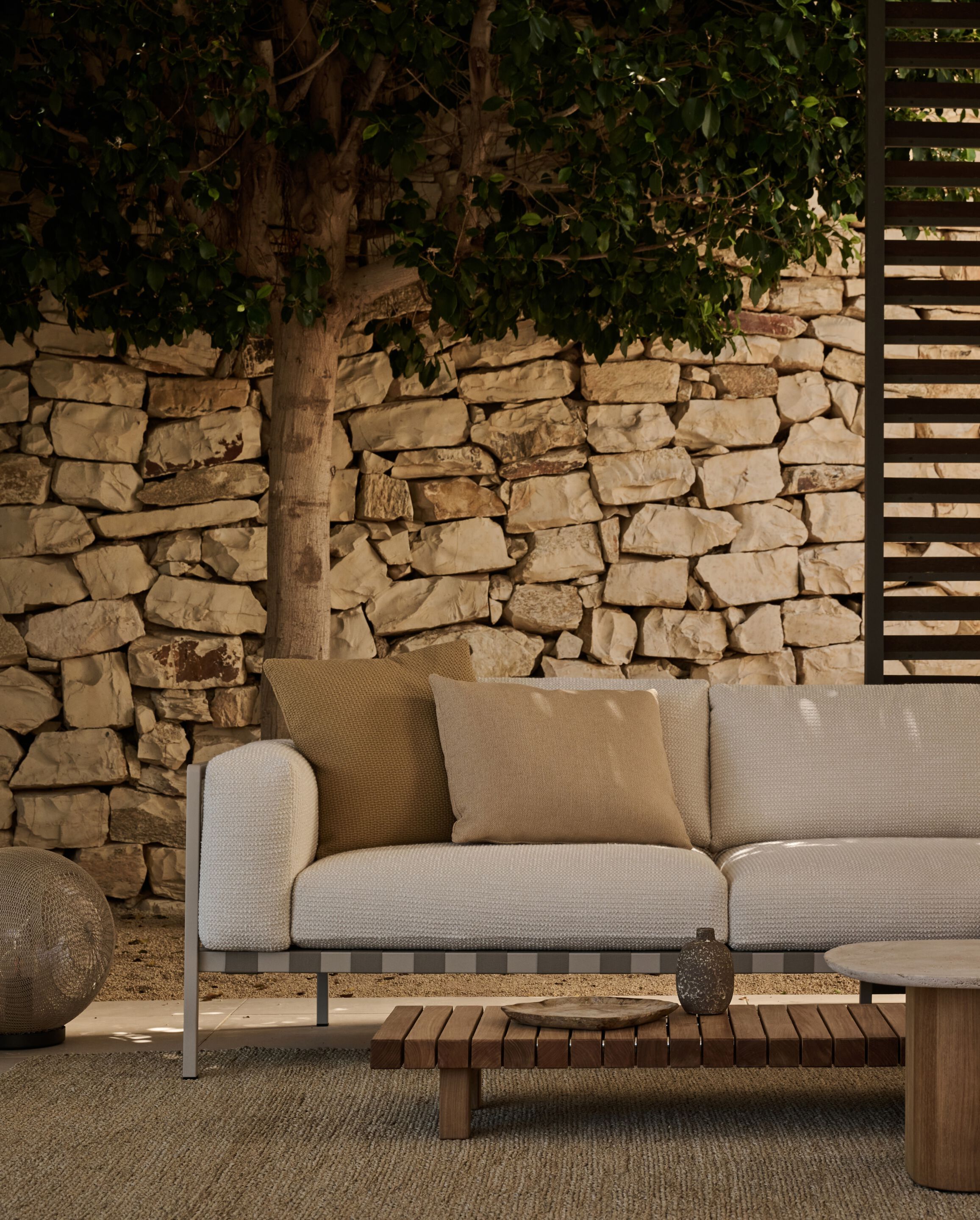 3-местный алюминиевый диван TRIBÙ Natal Alu ARCH-00058657 - Вид №1