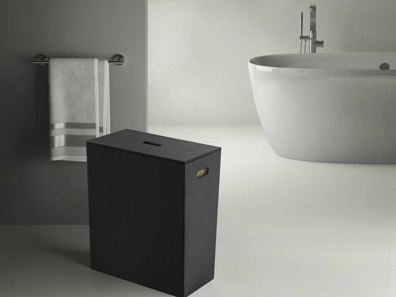 Корзина для белья из искусственной кожи GEDY LUXURY ARCH-00152153 - Вид №5