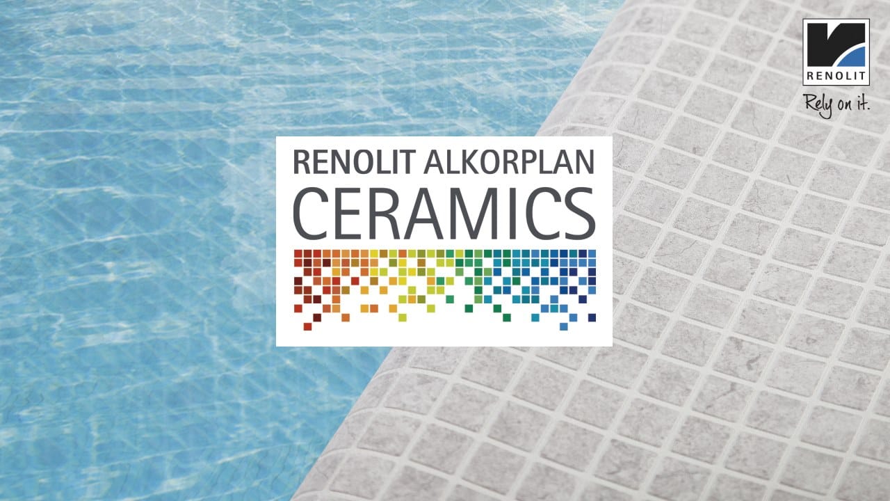 Армированный брезент для покрытия бассейнов RENOLIT ALKORPLAN CERAMICS ARCH-00110491 - Вид №1