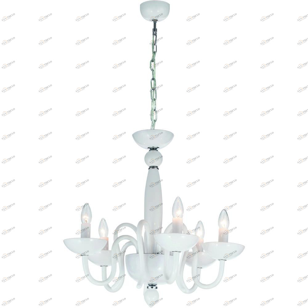 Подвесная люстра Divinare Pallada 6004/03 LM-5 DIVINARE ДИЗАЙНЕРСКИЕ, PALLADA 074987 Белый 