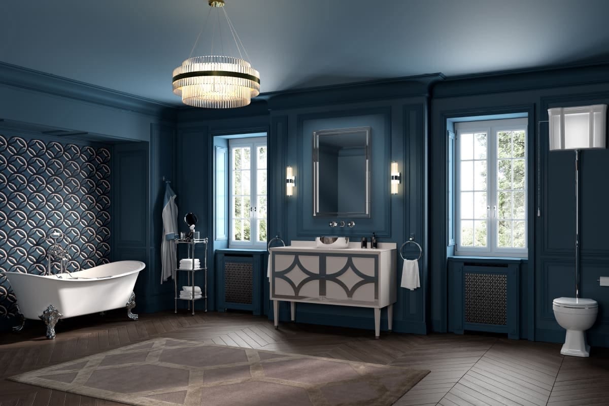 Деревянный шкаф для раковины с выдвижными ящиками Park Avenue CORA 2A ARCH-00067150 - Вид №8