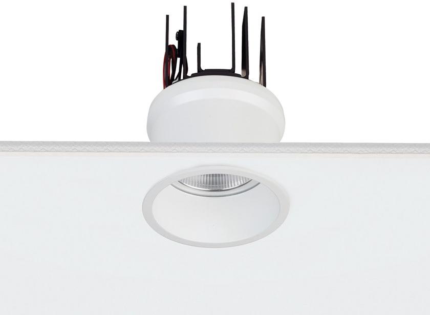 EGOLUCE Встраиваемый алюминиевый светодиодный светильник Star 6705 / 6706 - Вид №1