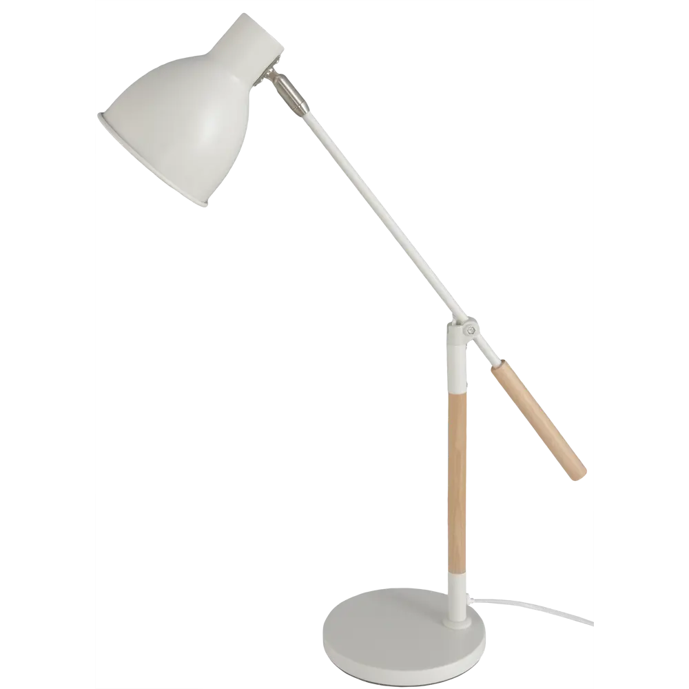 Светильник настольный «Nature» KD-333 1хЕ27х40 Вт, цвет белый CAMELION STLM-2016976 - Вид №1