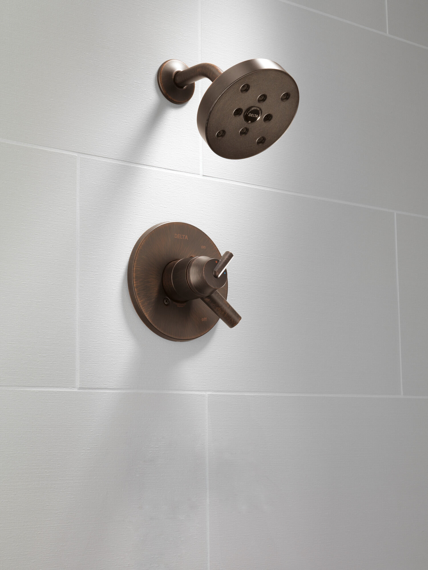 T17259-RB Накладка для душа Monitor® 17 серии H2Okinetic® Delta Faucet Trinsic Венецианская бронза  - Вид №2