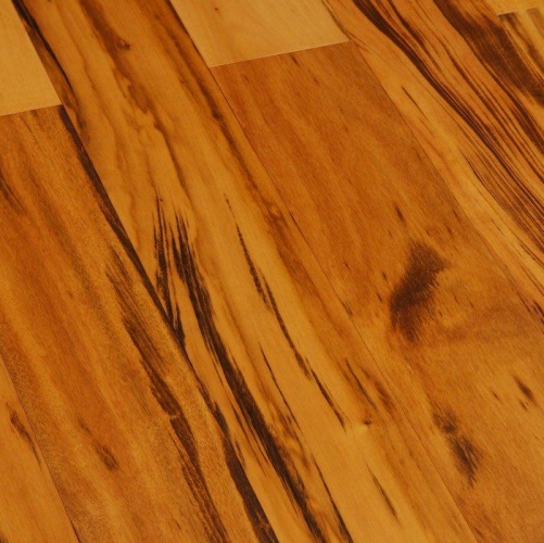 Массивная доска Magestik floor Под лаком (экзотика) Тигровое дерево (Гладкая) 300-1820х124 мм MGK Magestic floor 2600300170 - Вид №1