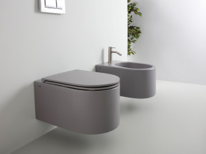 Подвесное биде в витрине