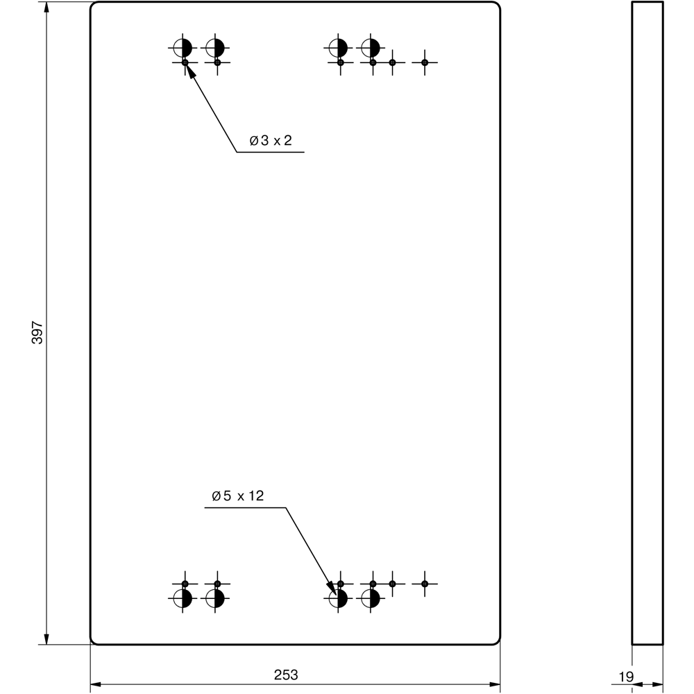 Фасад кухонного шкафа Инта 39.7x25.3 см KONSENSA ЛДСП цвет белый Инта белая STLM-2063054 - Вид №8