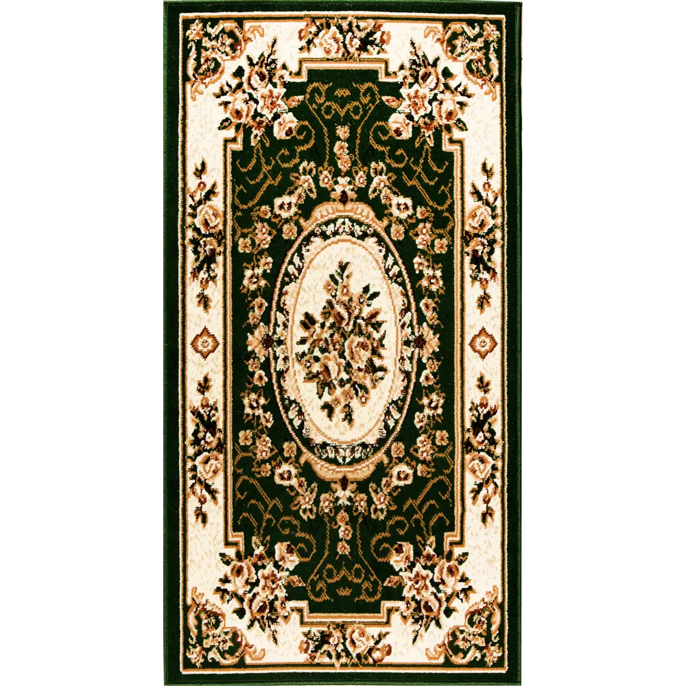 Ковер полипропилен Лагуна 5444Y 60x110 см цвет зеленый MERINOS STLM-2036458