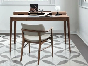 Porada Письменный стол из дерева с ящиками Iron