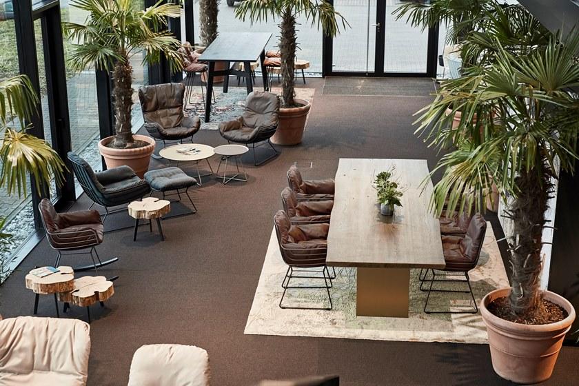 Freifrau Кресло-качалка, обитое кожей, с подлокотниками Leyasol sun-id-1400779 - Вид №3