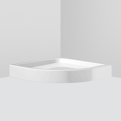 W90T-401-100W душевой поддон 100х100 с сифоном белый AM.PM Gem