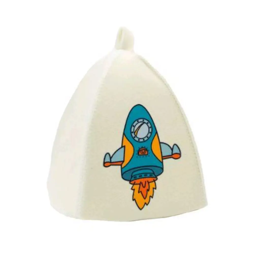 Банный мир Ракета: детская войлочная шапка для бани 89424444 STLM-1564244