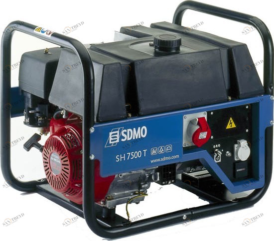 Бензиновый генератор SDMO SH 7500 T S sun-id-1034326