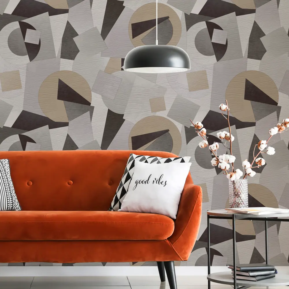 Обои флизелиновые Deco-Deco Forma серые 1.06 м DD6011-22 Santreyd STLM-2168000 - Вид №2